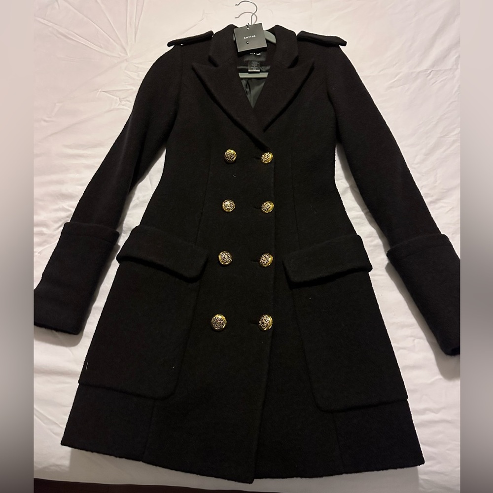SMYTHE 100% WOOL COAT SIZE XSMALL